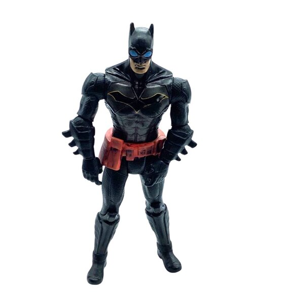 Batman Action Figure Mattel 2018 6" Collectible DC Comics Black & Red - Picture 1 of 8